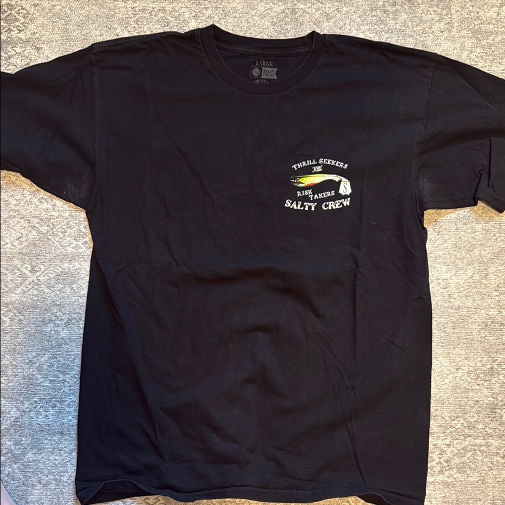 Salty Crew Black Short Sleeve Tee